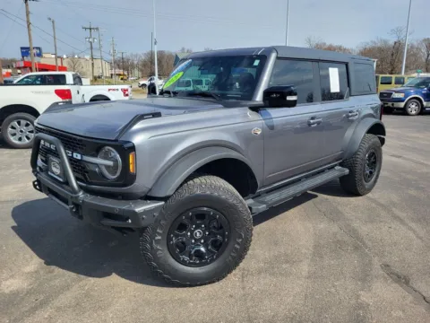 Gray 2021 Ford Bronco Wildtrak for sale in Topeka, KS