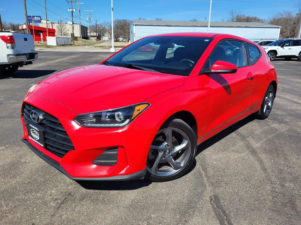 Red 2020 Hyundai Veloster 2.0 for sale in Topeka, KS