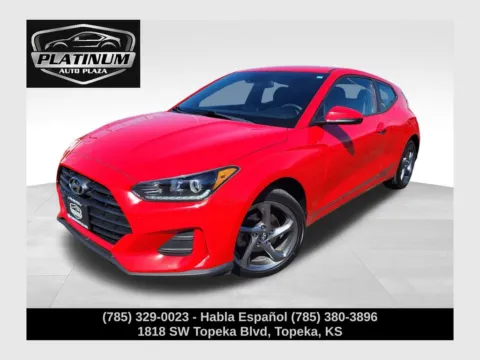 Red 2020 Hyundai Veloster 2.0 for sale in Topeka, KS