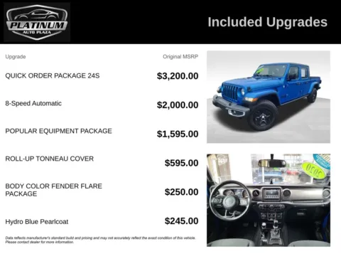 Another view of 2020 Jeep Gladiator Sport for sale in Topeka, KS at Platinum Auto Plaza