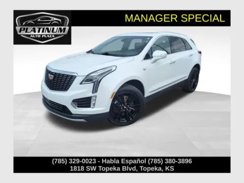 White 2024 Cadillac XT5 Premium Luxury for sale in Topeka, KS