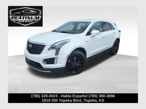 White 2024 Cadillac XT5 Premium Luxury for sale in Topeka, KS