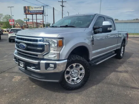 Silver 2021 Ford F-250SD Lariat for sale in Topeka, KS