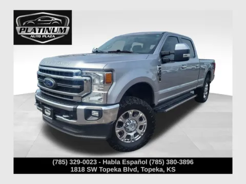 Silver 2021 Ford F-250SD Lariat for sale in Topeka, KS