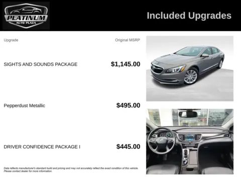 Another view of 2019 Buick LaCrosse Essence for sale in Topeka, KS at Platinum Auto Plaza