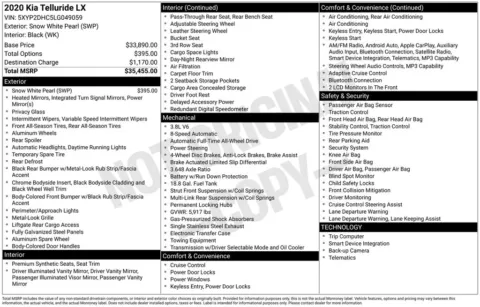 More photos of 2020 Kia Telluride LX at Platinum Auto Plaza, KS