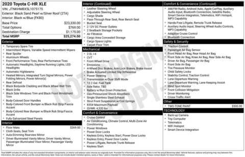 More photos of 2020 Toyota C-HR XLE at Platinum Auto Plaza, KS