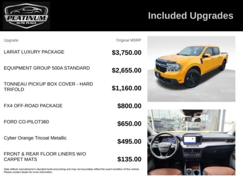 Another view of 2022 Ford Maverick Lariat for sale in Topeka, KS at Platinum Auto Plaza