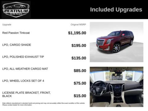 Another view of 2017 Cadillac Escalade Premium Luxury for sale in Topeka, KS at Platinum Auto Plaza