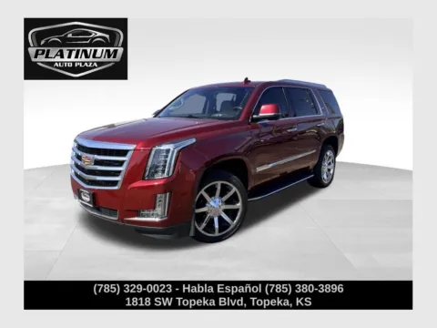 Red 2017 Cadillac Escalade Premium Luxury for sale in Topeka, KS