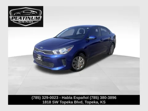 Blue 2020 Kia Rio S for sale in Topeka, KS