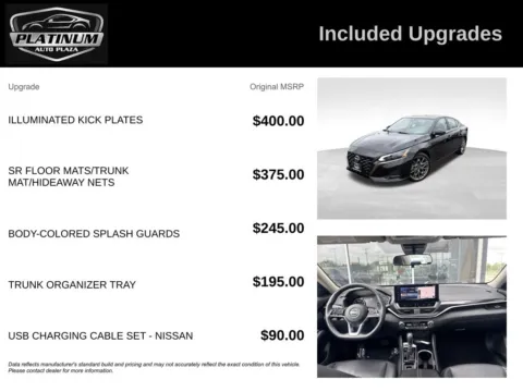 Another view of 2024 Nissan Altima 2.0 SR for sale in Topeka, KS at Platinum Auto Plaza