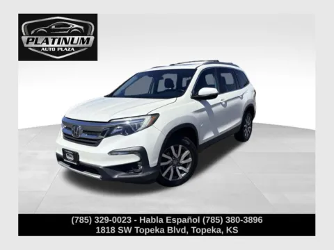 White 2019 Honda Pilot EX-L for sale in Topeka, KS