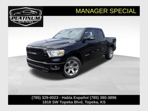 Black 2022 Ram 1500 Big Horn/Lone Star for sale in Topeka, KS