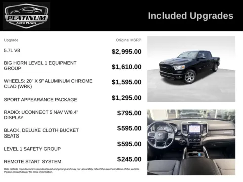 Another view of 2022 Ram 1500 Big Horn/Lone Star for sale in Topeka, KS at Platinum Auto Plaza
