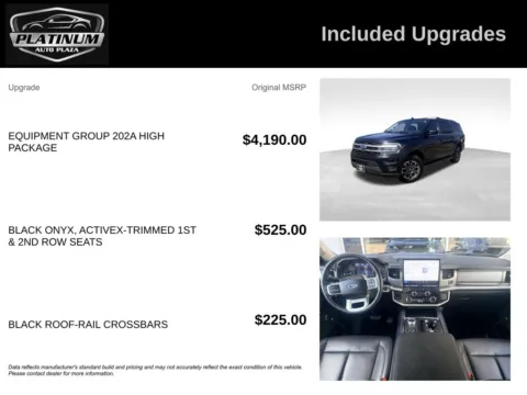 Another view of 2024 Ford Expedition Max XLT for sale in Topeka, KS at Platinum Auto Plaza