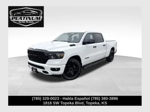 White 2023 Ram 1500 Big Horn/Lone Star for sale in Topeka, KS
