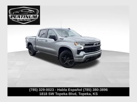 Gray 2024 Chevrolet Silverado 1500 RST for sale in Topeka, KS