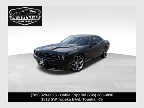 Black 2016 Dodge Challenger R/T for sale in Topeka, KS