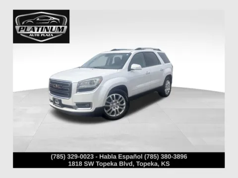 White 2016 GMC Acadia SLT-1 for sale in Topeka, KS