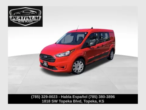 Red 2022 Ford Transit Connect XLT for sale in Topeka, KS