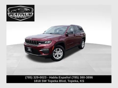 Red 2023 Jeep Grand Cherokee Limited for sale in Topeka, KS