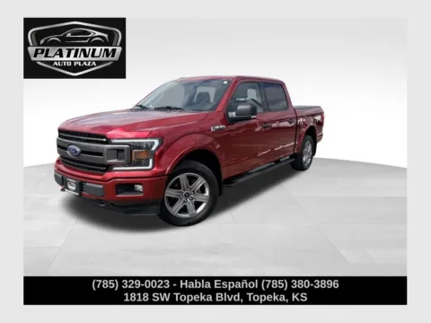 Red 2018 Ford F-150 XLT for sale in Topeka, KS