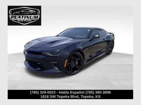 Black 2016 Chevrolet Camaro SS for sale in Topeka, KS