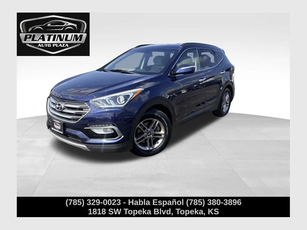 Blue 2017 Hyundai Santa Fe Sport 2.4 Base for sale in Topeka, KS