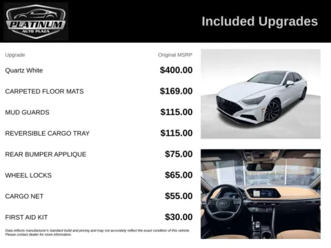Another view of 2021 Hyundai Sonata Limited for sale in Topeka, KS at Platinum Auto Plaza