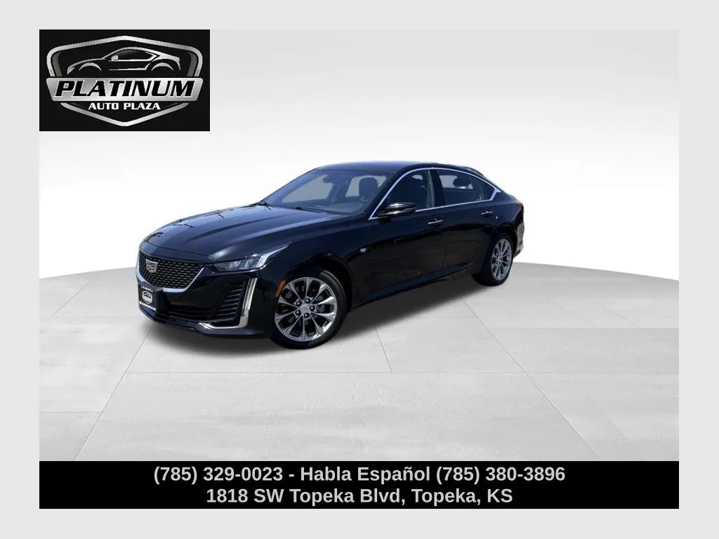 Black 2023 Cadillac CT5 Luxury for sale in Topeka, KS