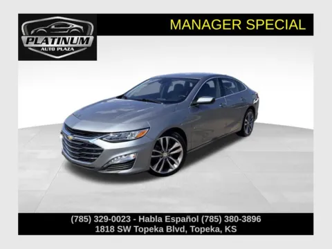 Gray 2024 Chevrolet Malibu LT for sale in Topeka, KS