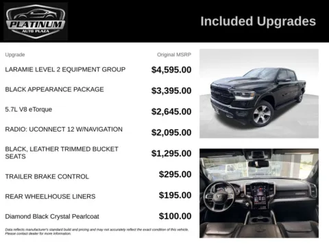 Another view of 2019 Ram 1500 Laramie for sale in Topeka, KS at Platinum Auto Plaza