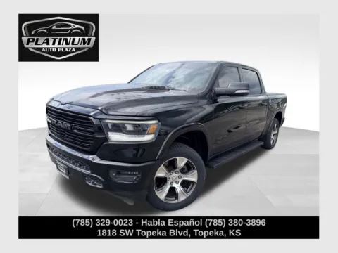 Black 2019 Ram 1500 Laramie for sale in Topeka, KS