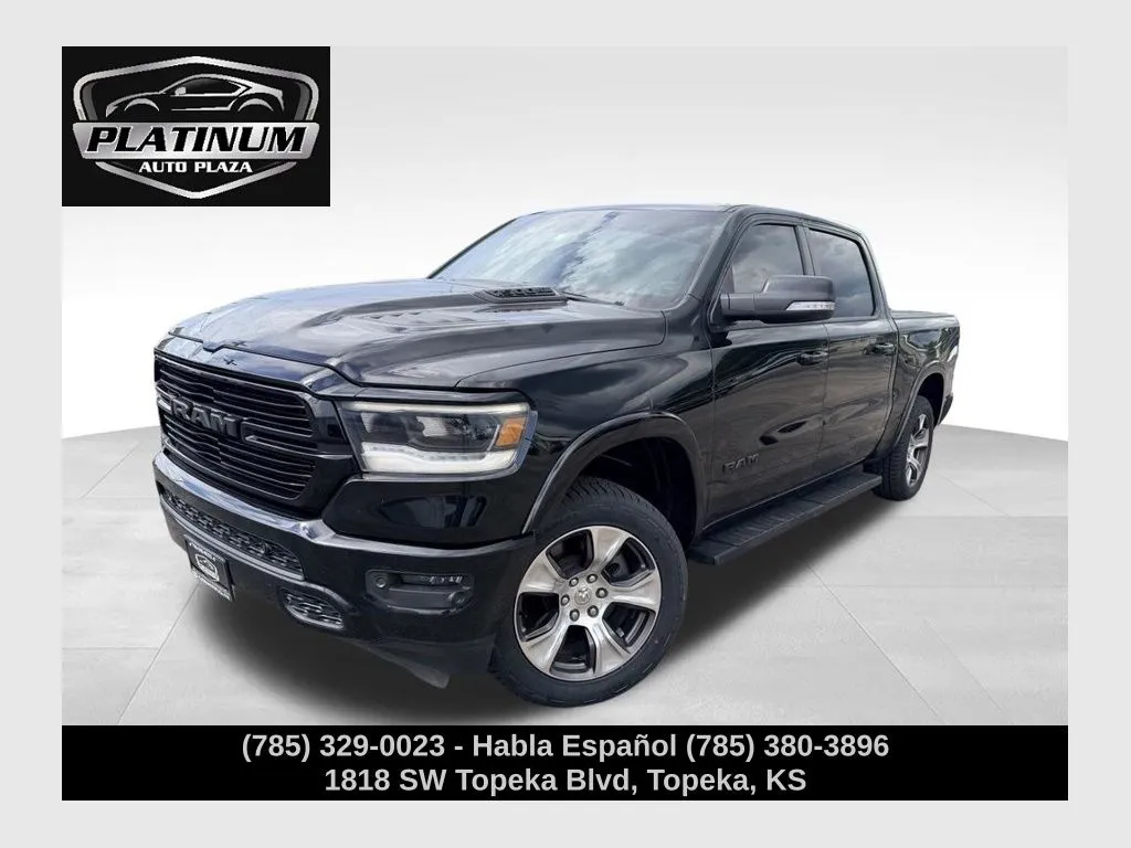 Black 2019 Ram 1500 Laramie for sale in Topeka, KS