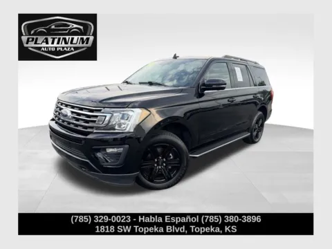 Black 2021 Ford Expedition XLT for sale in Topeka, KS