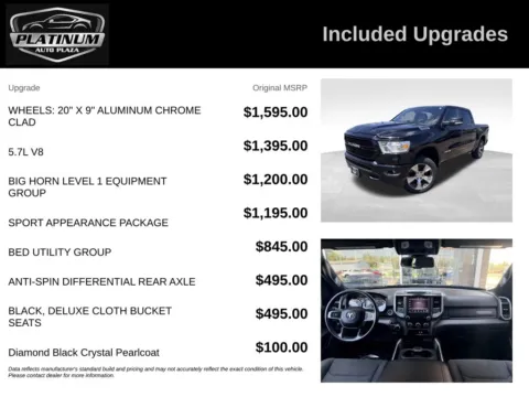 Another view of 2019 Ram 1500 Big Horn/Lone Star for sale in Topeka, KS at Platinum Auto Plaza