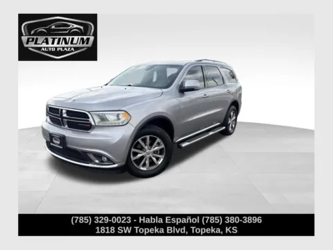 Silver 2016 Dodge Durango Limited for sale in Topeka, KS