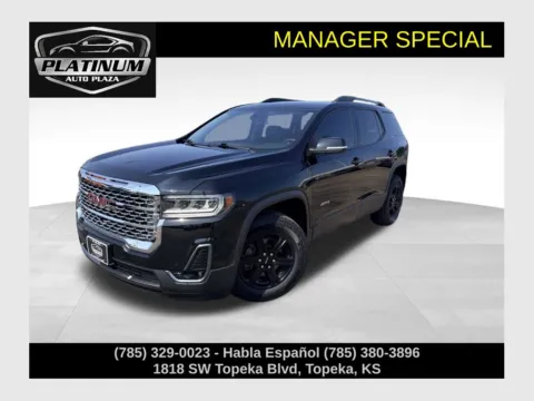 Black 2020 GMC Acadia AT4 for sale in Topeka, KS
