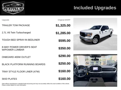 Another view of 2022 Ford F-150 XLT for sale in Topeka, KS at Platinum Auto Plaza