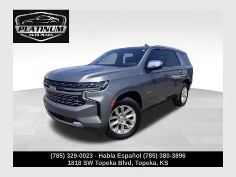 Gray 2021 Chevrolet Tahoe Premier for sale in Topeka, KS
