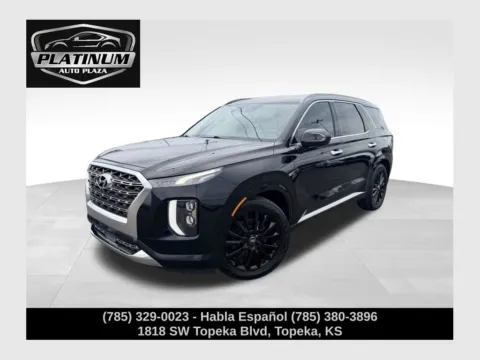 Black 2020 Hyundai Palisade Limited for sale in Topeka, KS