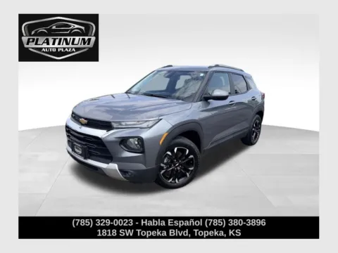 Gray 2021 Chevrolet TrailBlazer LT for sale in Topeka, KS