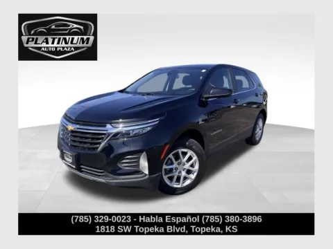Black 2022 Chevrolet Equinox LT for sale in Topeka, KS