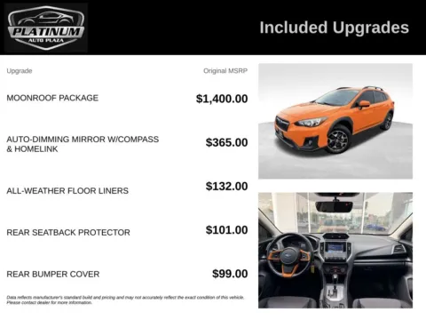Another view of 2018 Subaru Crosstrek 2.0i Premium for sale in Topeka, KS at Platinum Auto Plaza