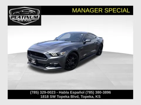 Gray 2017 Ford Mustang GT for sale in Topeka, KS