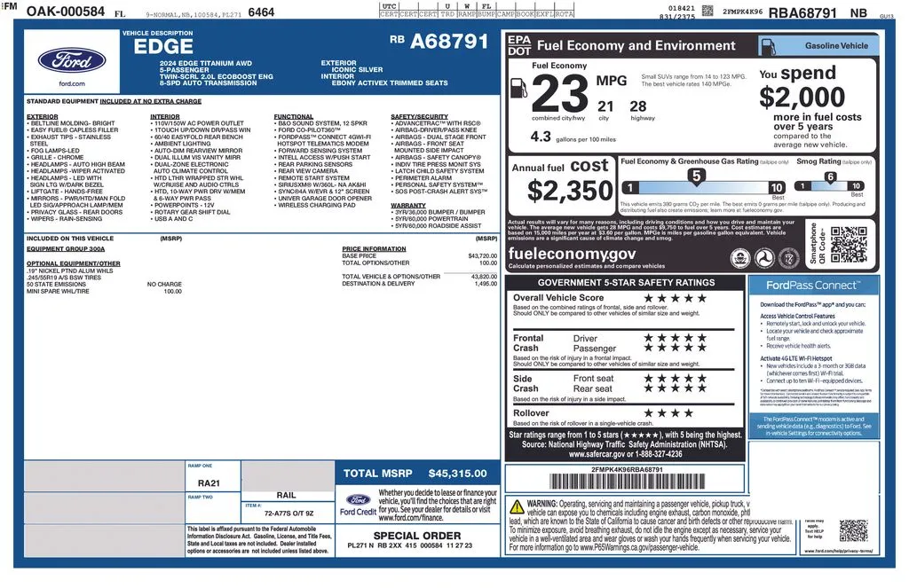Ford Edge photo 5