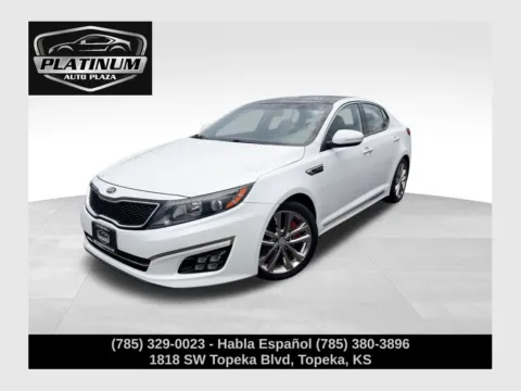 White 2015 Kia Optima SXL for sale in Topeka, KS