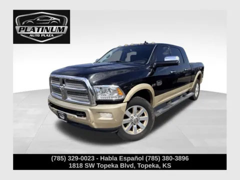 Black 2016 Ram 2500 Laramie Longhorn for sale in Topeka, KS
