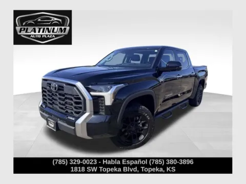 Black 2023 Toyota Tundra Limited for sale in Topeka, KS